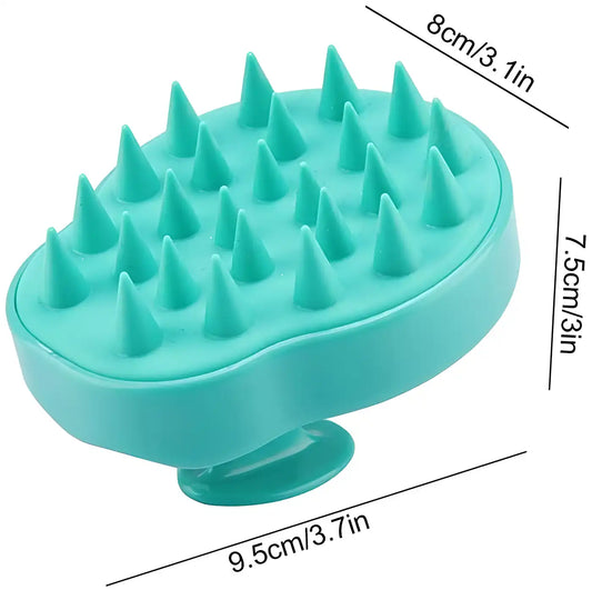 Scalp Brush-Scalp Shmapoo Brush-Silicone Hair Scalp Massage Shampoo Brush Shower Scalp