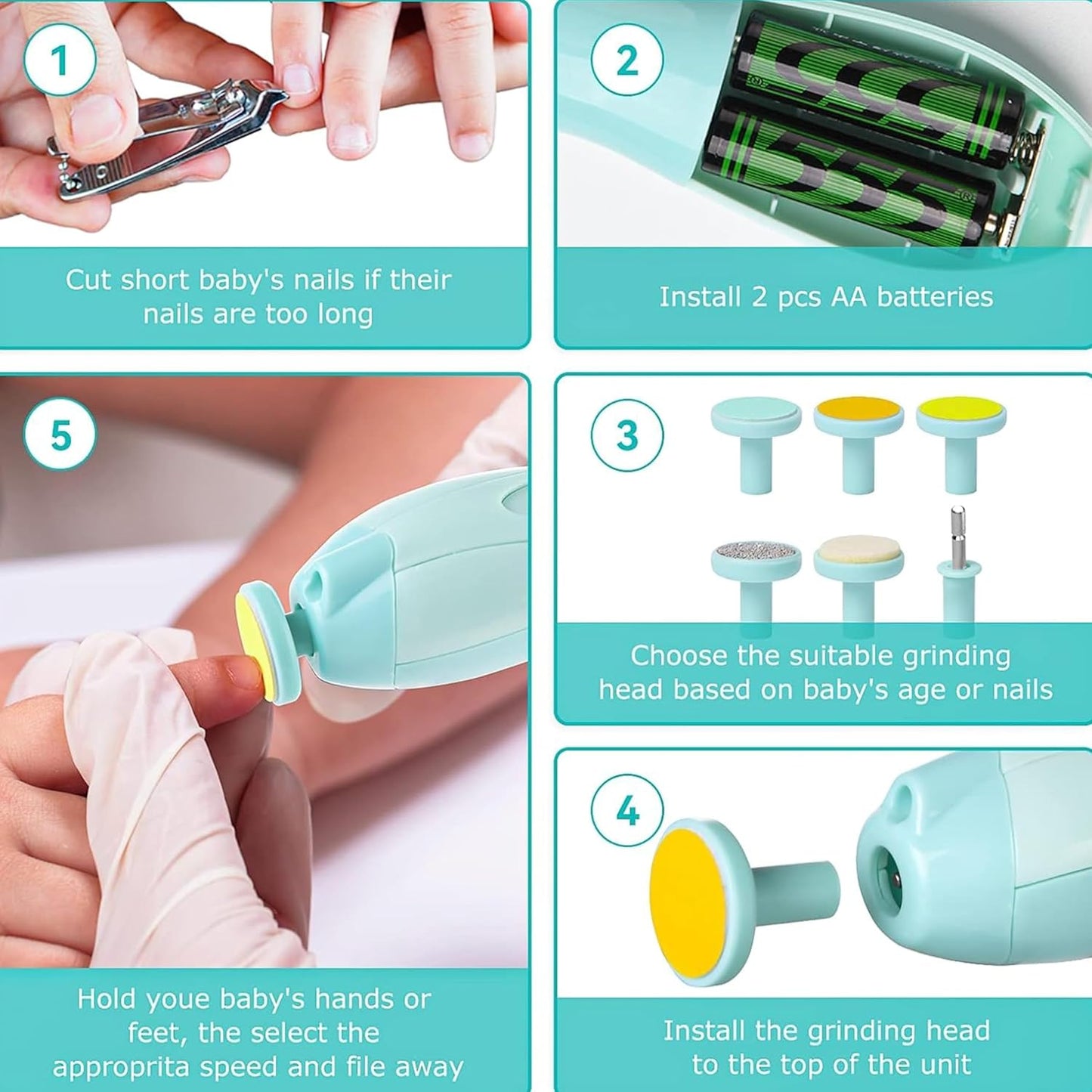Newborn Baby Nail Trimmer
