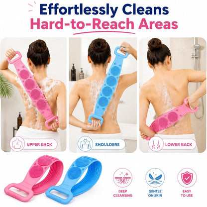 Silicone Body Back Scrubber (Pack Of 1)