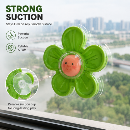 Baby Suction Spinner Toy Set – Sensory Fidget Toys for Toddlers