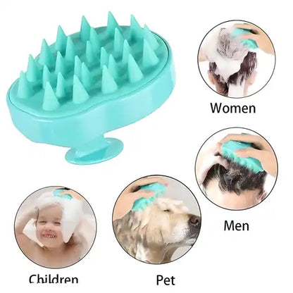 Scalp Brush-Scalp Shmapoo Brush-Silicone Hair Scalp Massage Shampoo Brush Shower Scalp