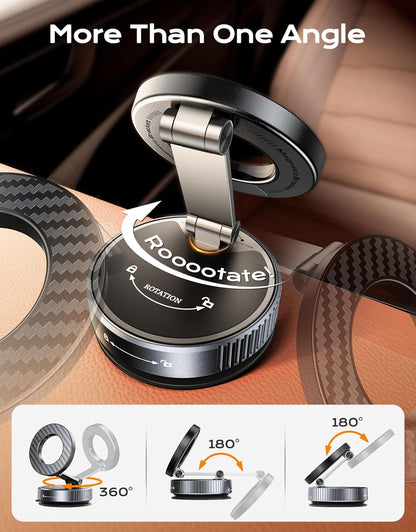 Vacuum Magnetic Car Mobile Phone Holder