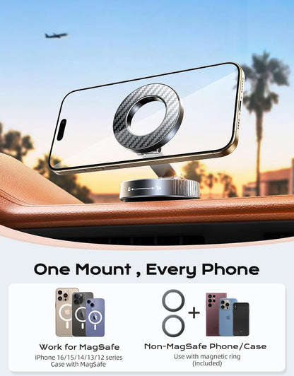 Vacuum Magnetic Car Mobile Phone Holder